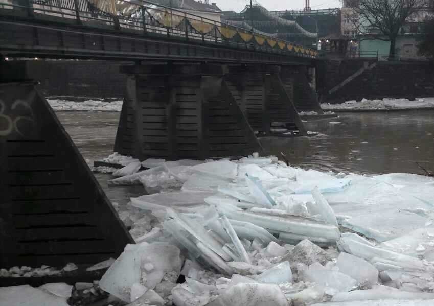 Opora mosty Uzgorod