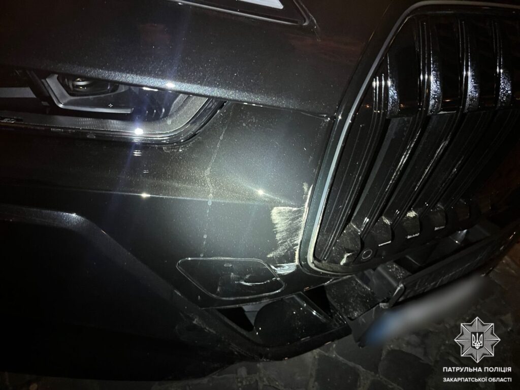 В Ужгороді притягнули до відповідальності нетверезого водія, який скоїв ДТП