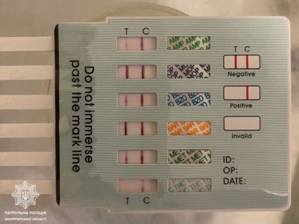 Керував у стані наркотичного спʼяніння: в Мукачеві притягнули до відповідальності порушника